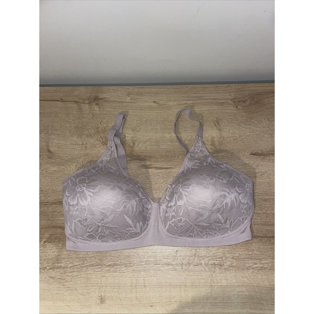 Bali Breathe Bra 2XL Lilac Lace Push Up Coquette Soft Girl Cottagecore